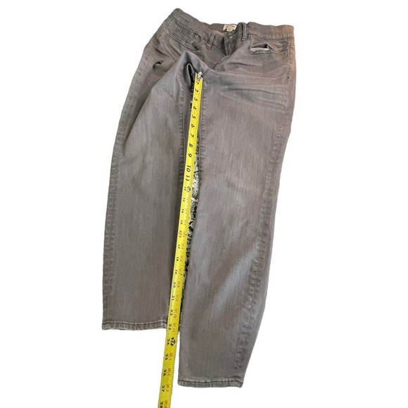 J Crew womens toothpick jeans gray size 29 stretch Mid rise‎ Skinny - Picture 8 of 14